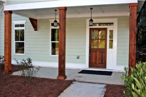 Bring Your Rustic Beam Style Outside with Beautiful Faux Wood Columns
