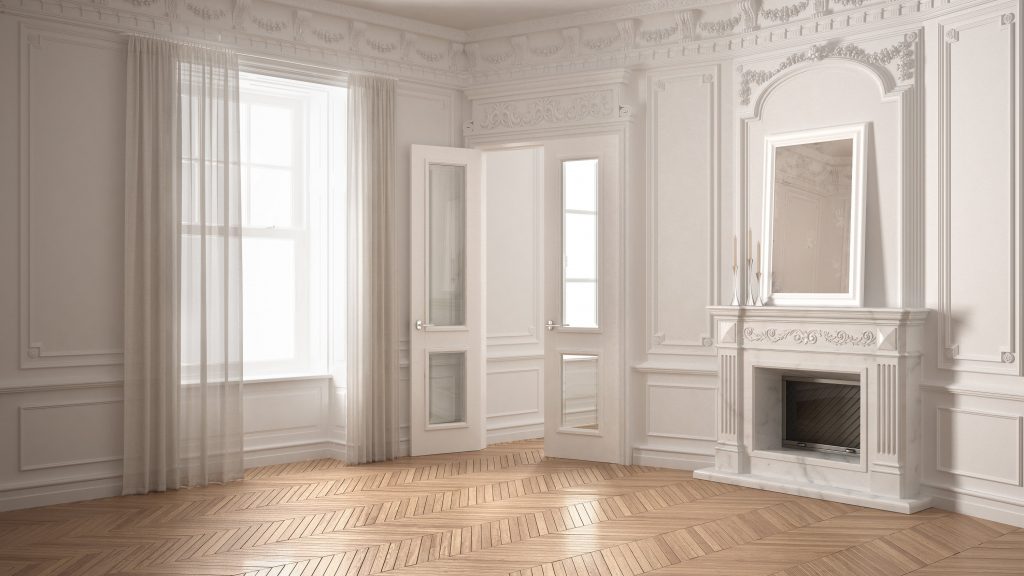 Enhance the Aesthetic Appeal of a Drab Property by Installing Moldings