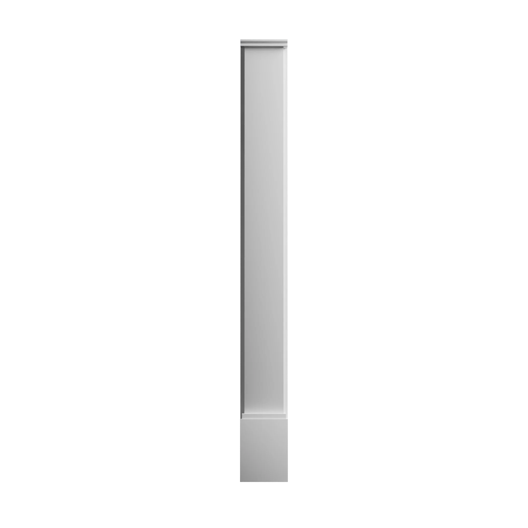 8" Plain Pilaster | 4" Entrance System