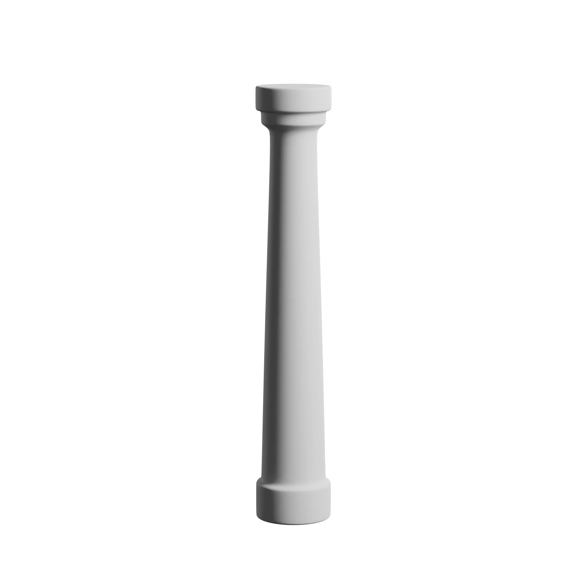 3 1/4 Inch W x 20 Inch H Polyurethane Baluster - 4 1/2 Inch Balustrade System