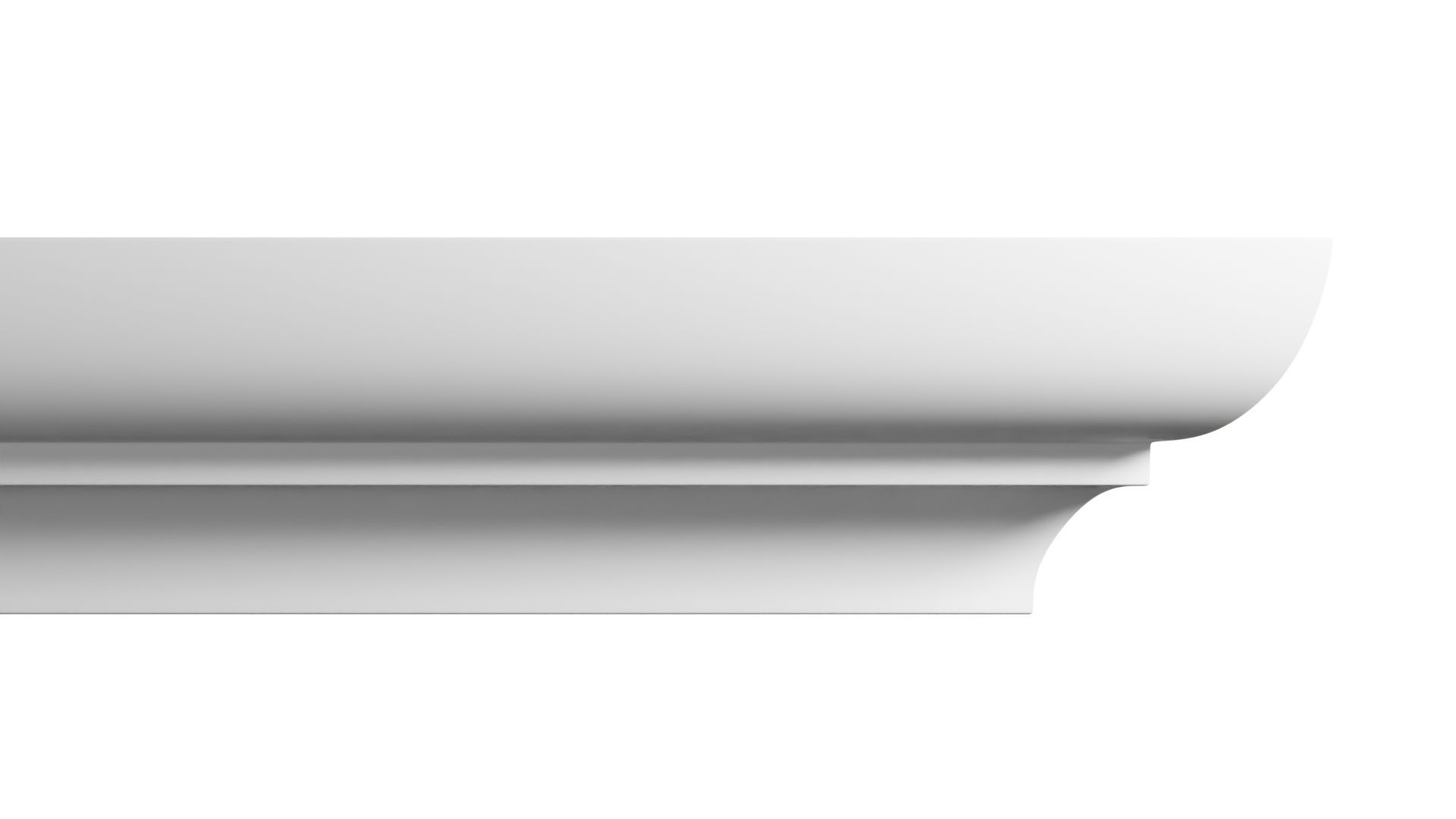 2 3/4 Inch Height x 2 3/4 Inch Projection x 16 Feet Length Polyurethane Moulding