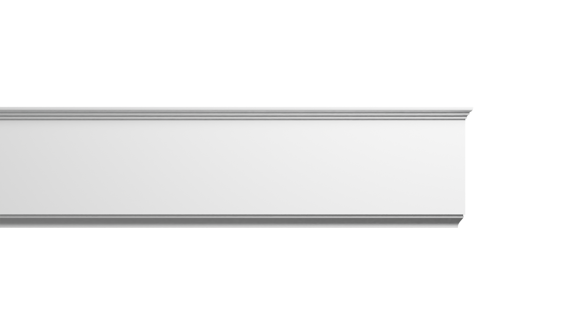 14 1/2 Inch Height x 2 1/16 Inch Projection x 16 Feet Length Polyurethane Moulding