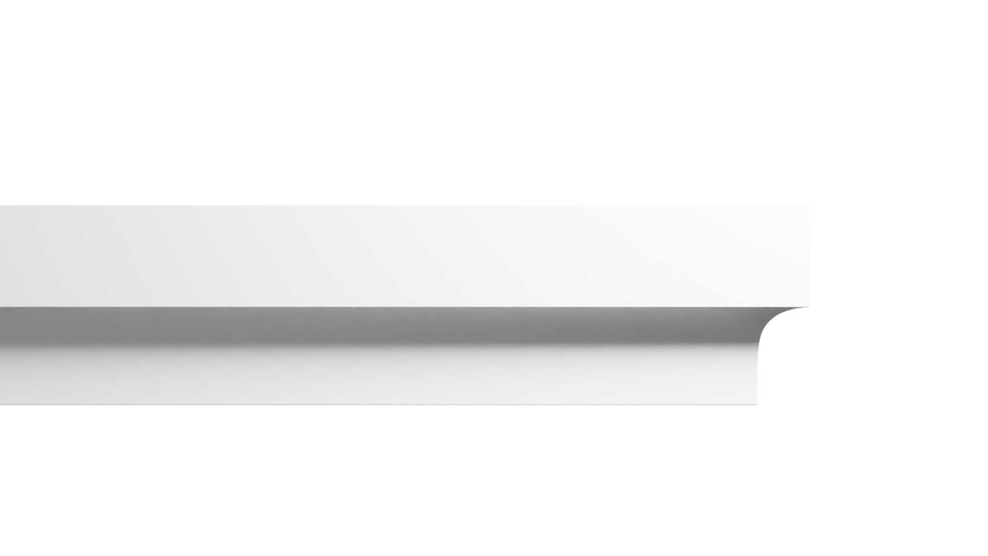 2 Inch Height x 1 Inch Projection x 16 Feet Length Polyurethane Moulding