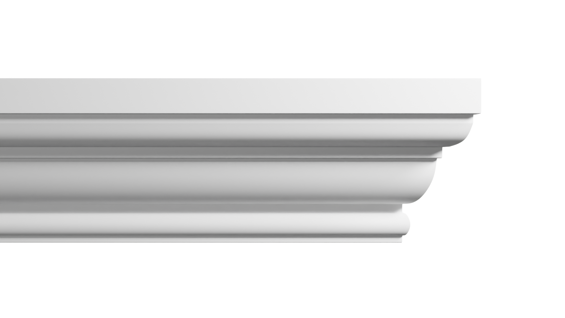 2 5/8 Inch Height x 2 Inch Projection x 8 Feet Length Polyurethane Moulding