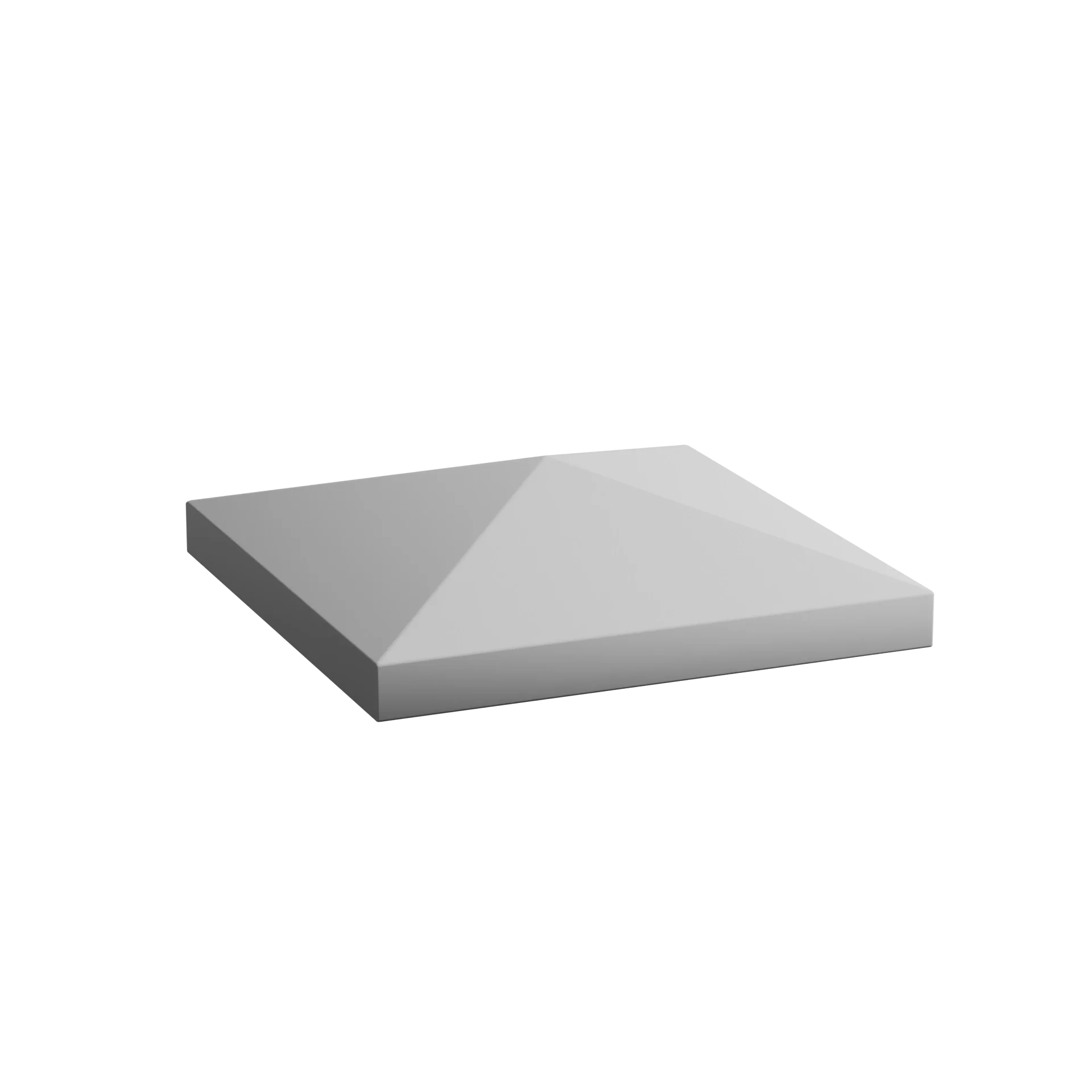 6 1/2 Inch W x 1 1/2 Inch H Newel Cap