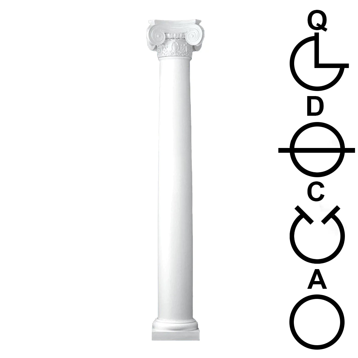 Round Columns Tapered Plain Cut Plans