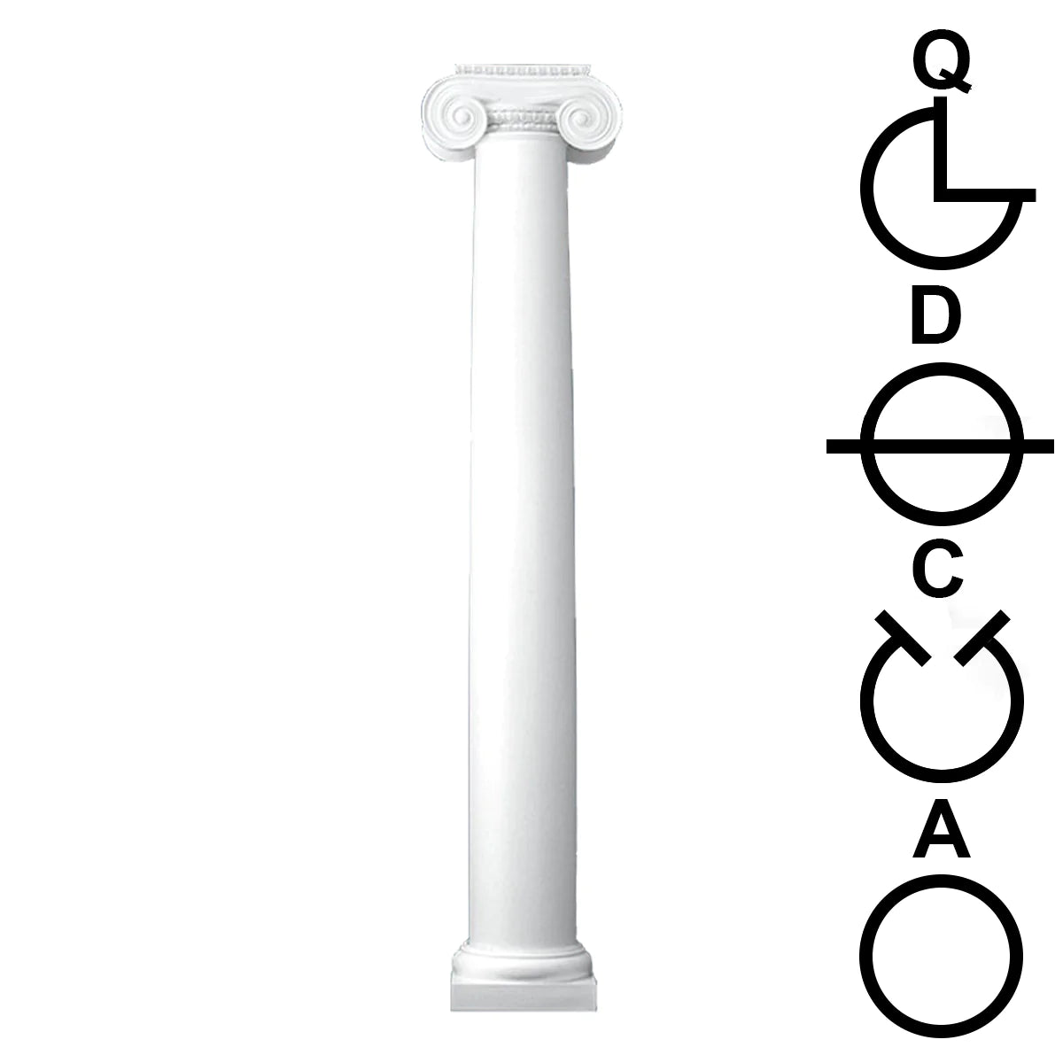 Round Columns Tapered Plain Cut Plans