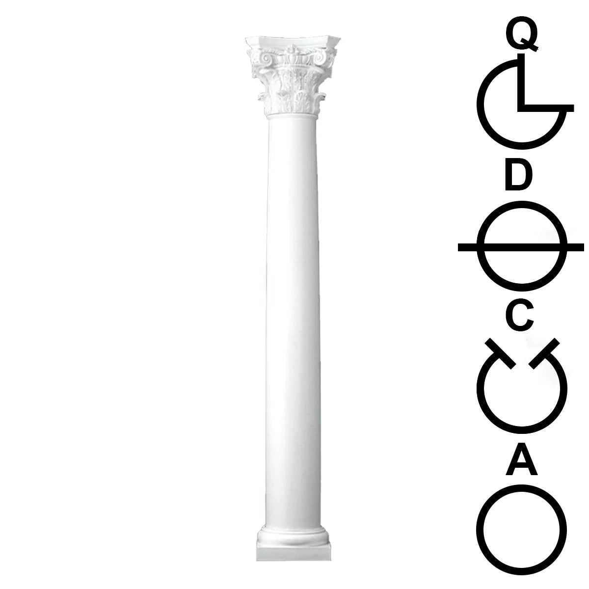 Round Columns Tapered Plain Cut Plans