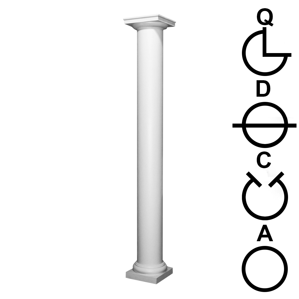 Round Columns Non Tapered Plain Cut Plans